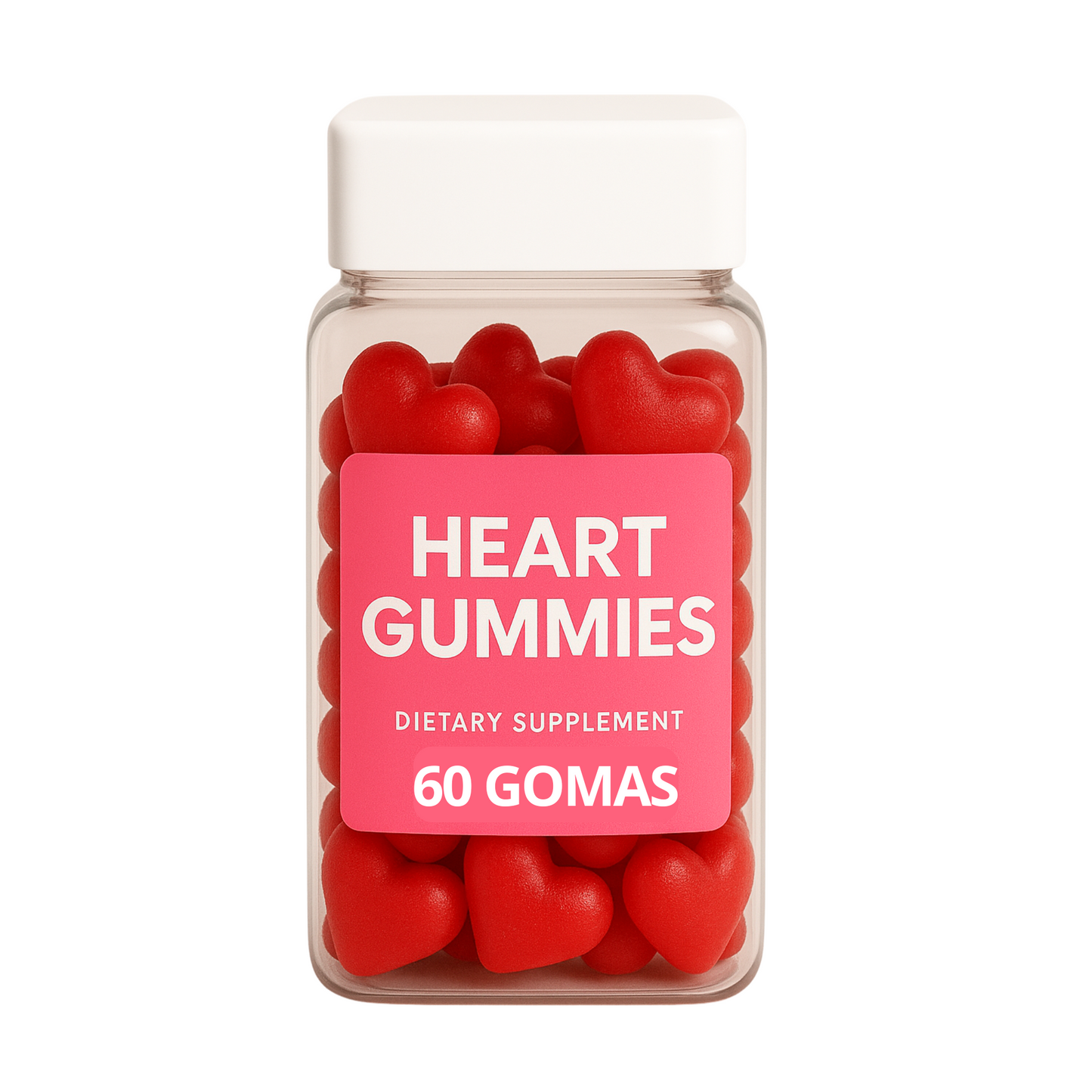 Terceirização de Gummies Memória e Foco CORAÇÃO (500-1000 unidades) 60 gomas
