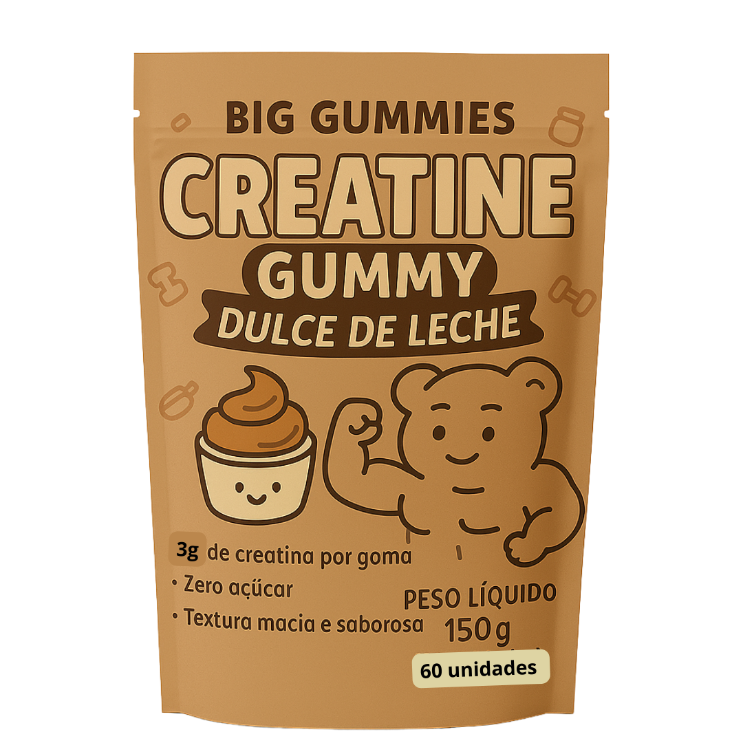 Big Gummies - Gummies de Creatina e WHEY