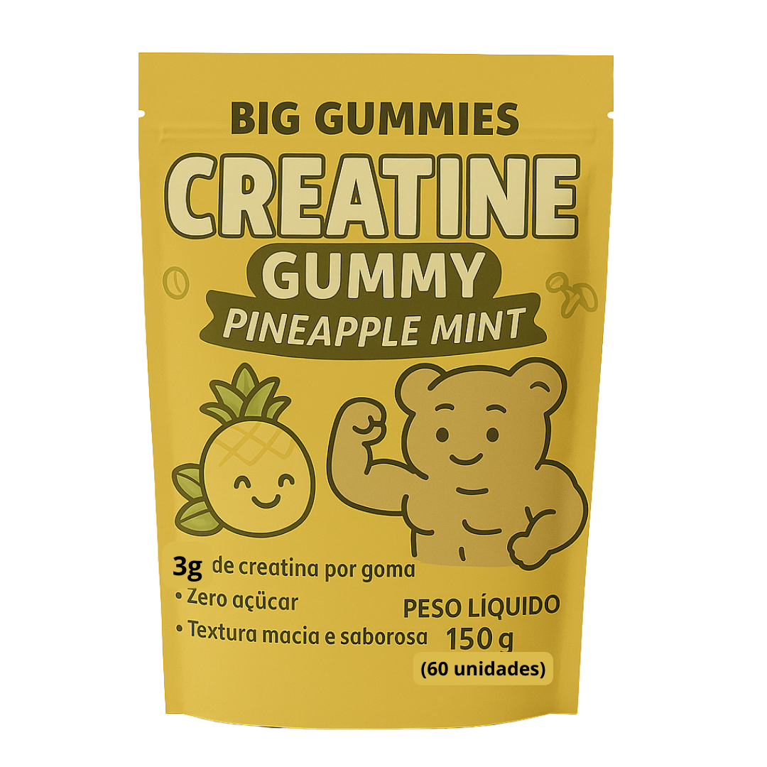 Big Gummies - Gummies de Creatina e WHEY
