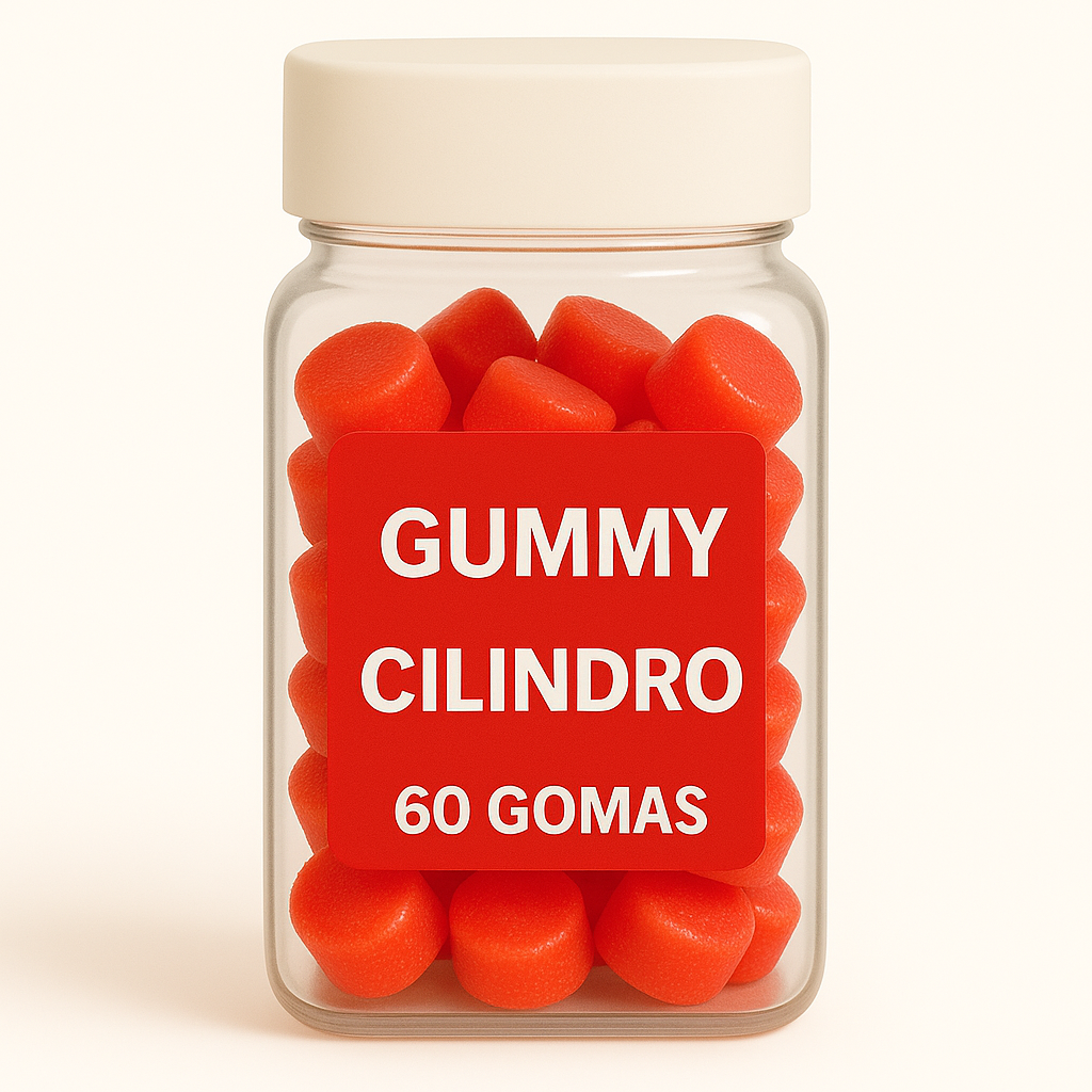 Terceirização de Gummies Memória e Foco CILINDRO (500-1000 unidades) 60 gomas