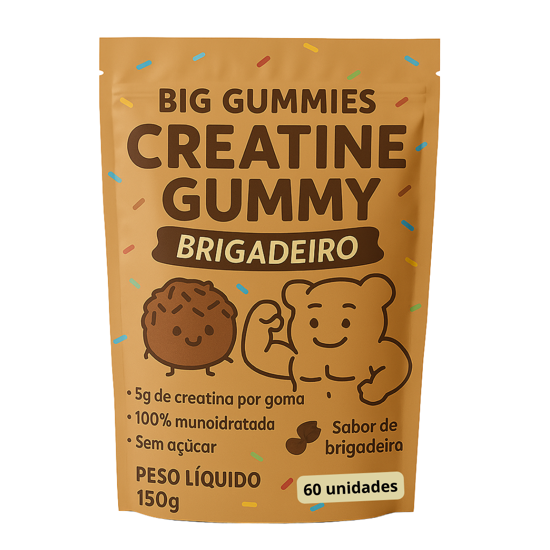 Big Gummies - Gummies de Creatina e WHEY