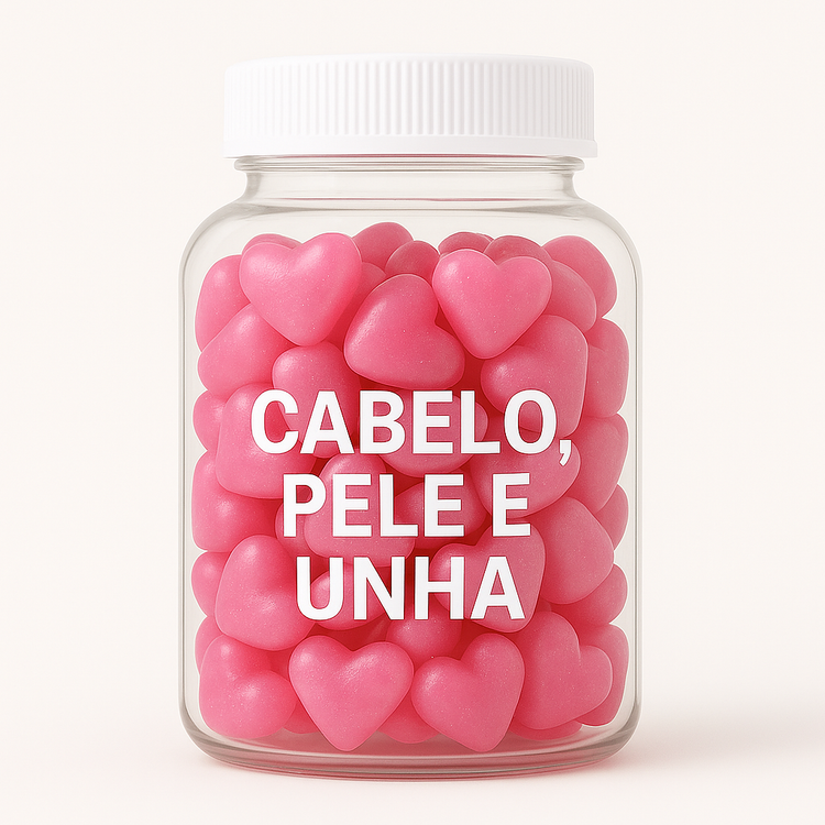 Cabelo pele e unha