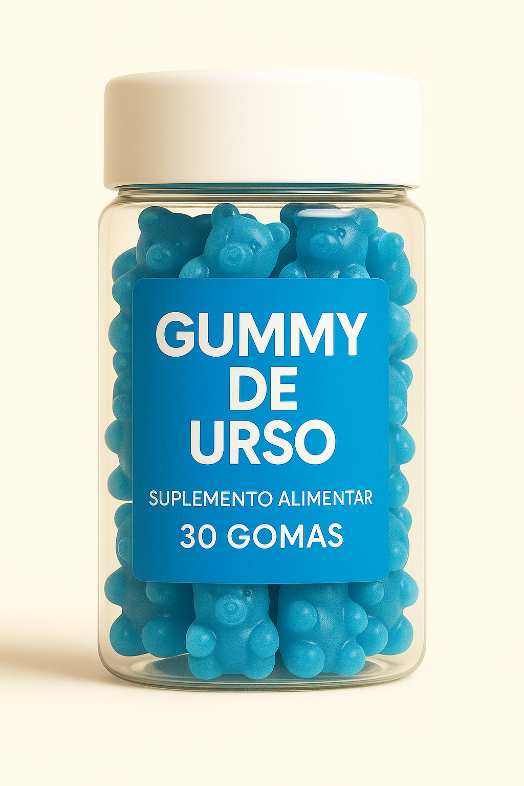 Terceirização de Gummies Melatonina URSO (500-1000 unidades) 30 gomas