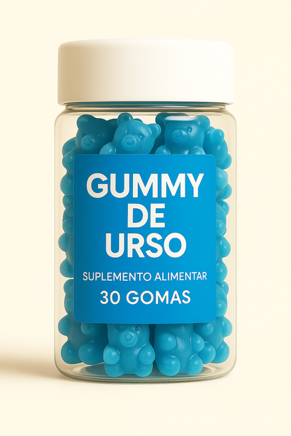 Terceirização de Gummies Melatonina URSO (500-1000 unidades) 30 gomas