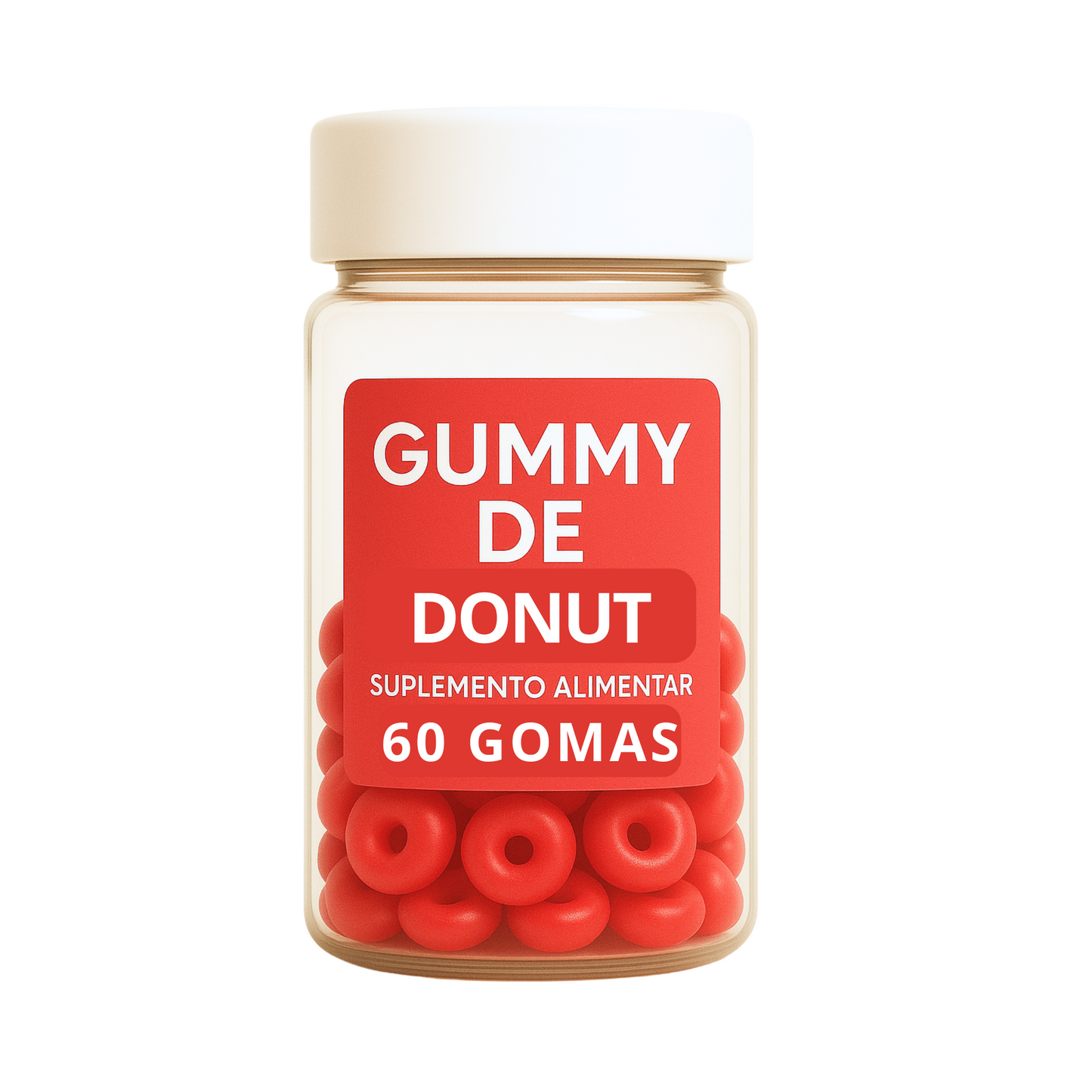 Terceirização de Gummies Melatonina DONUT  (500-1000 unidades) 60 gomas