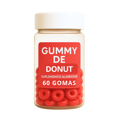 Terceirização de Gummies Melatonina DONUT  (500-1000 unidades) 60 gomas
