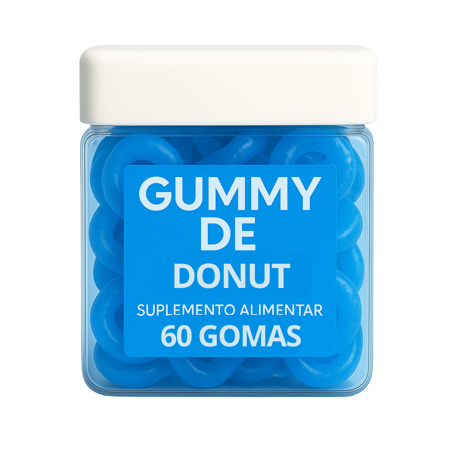Terceirização de Gummies Melatonina DONUT  (500-1000 unidades) 60 gomas