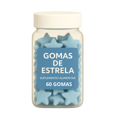 Terceirização de Gummies de Creatina ESTRELA (500-1000 unidades) 60 gomas