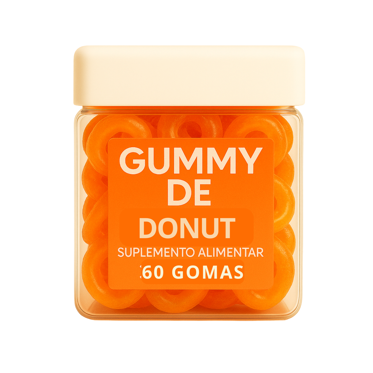 Terceirização de Gummies Melatonina DONUT  (500-1000 unidades) 60 gomas