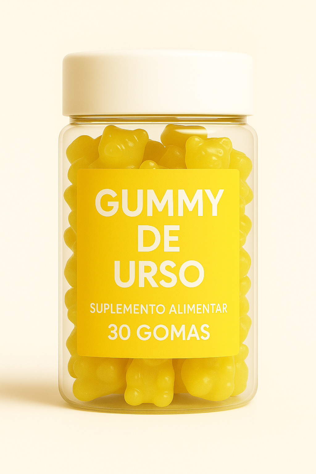 Terceirização de Gummies Melatonina URSO (500-1000 unidades) 30 gomas