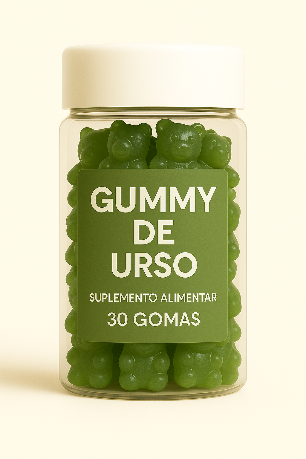 Terceirização de Gummies Melatonina URSO (500-1000 unidades) 30 gomas