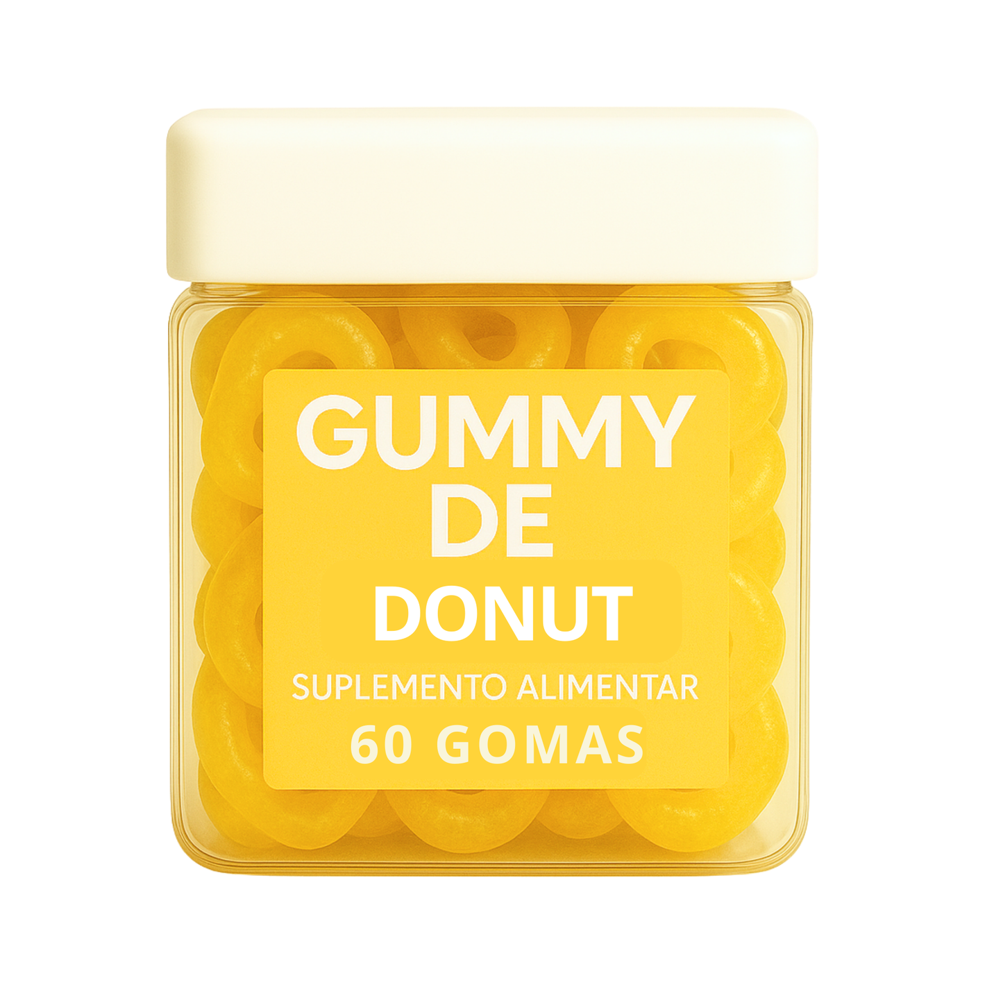 Terceirização de Gummies Melatonina DONUT  (500-1000 unidades) 60 gomas