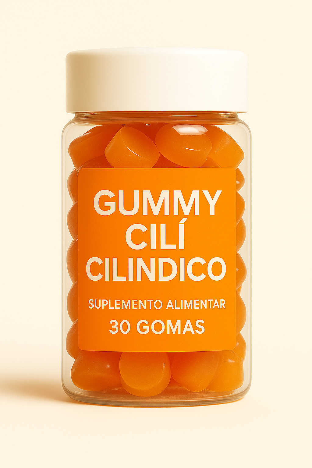 Terceirização de Gummies Rejuvenescimento CILINDRO (500-1000 unidades) 30 gomas