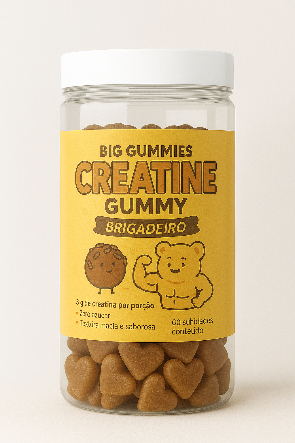 Big Gummies - Gummies de Creatina e WHEY