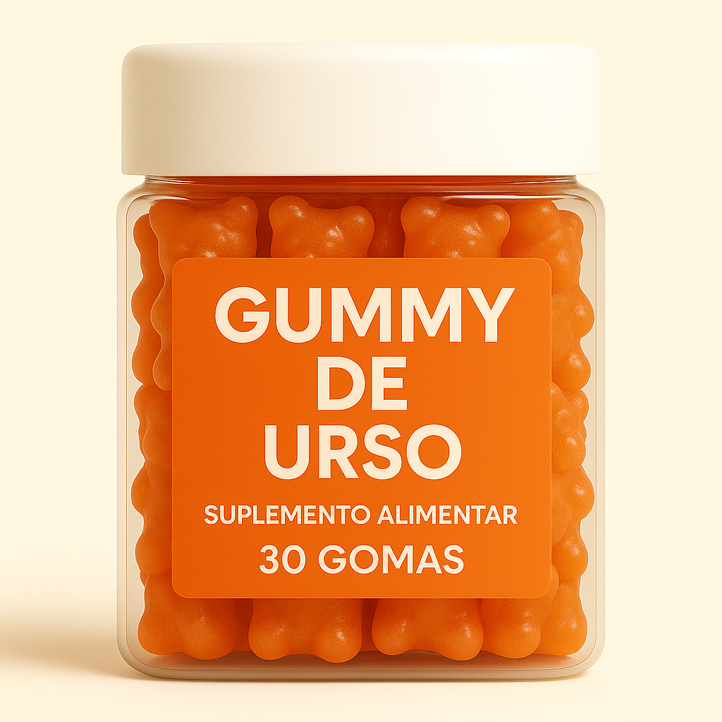 Terceirização de Gummies Melatonina URSO (500-1000 unidades) 30 gomas