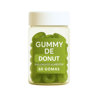 Terceirização de Gummies Melatonina DONUT  (500-1000 unidades) 60 gomas