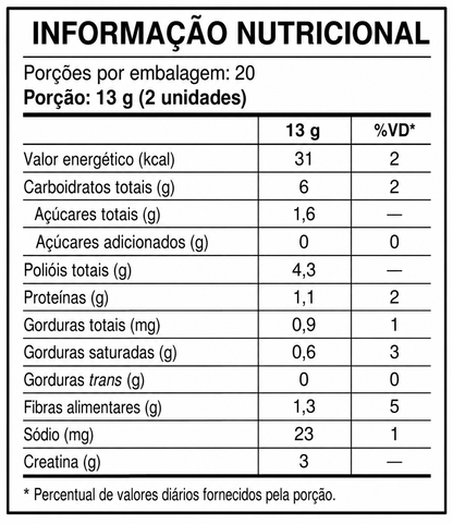 Amostra de Bala de Creatina Chocolate