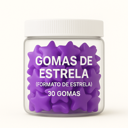 Terceirização de Gummies de Creatina ESTRELA (500-1000 unidades) 60 gomas