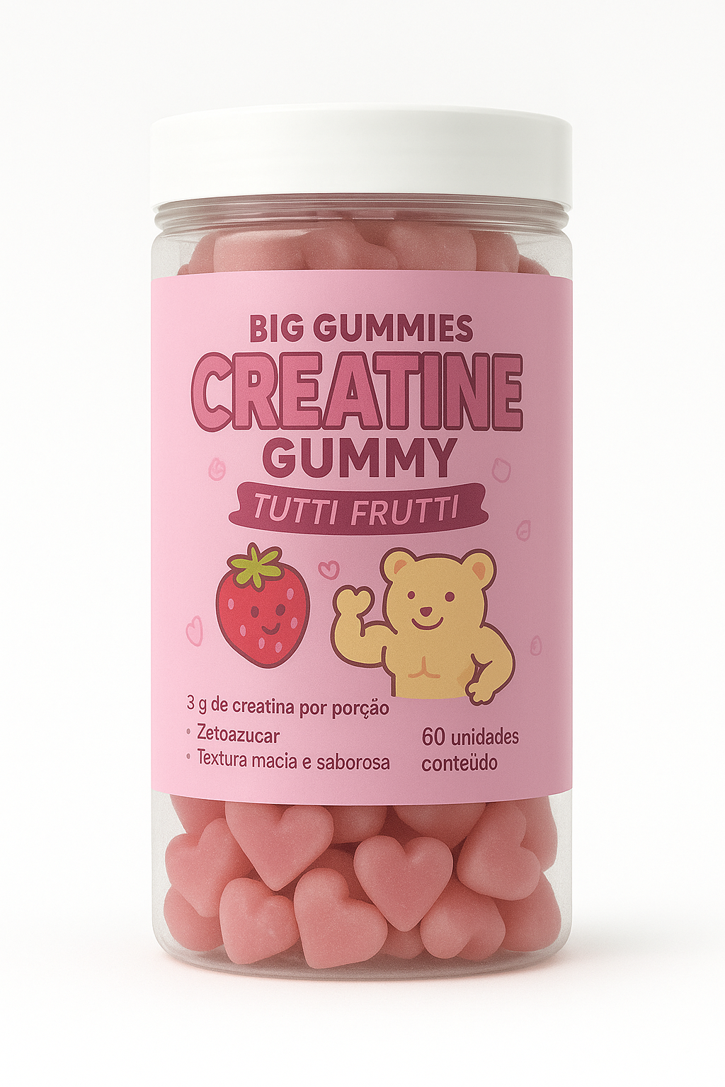 Big Gummies - Gummies de Creatina e WHEY