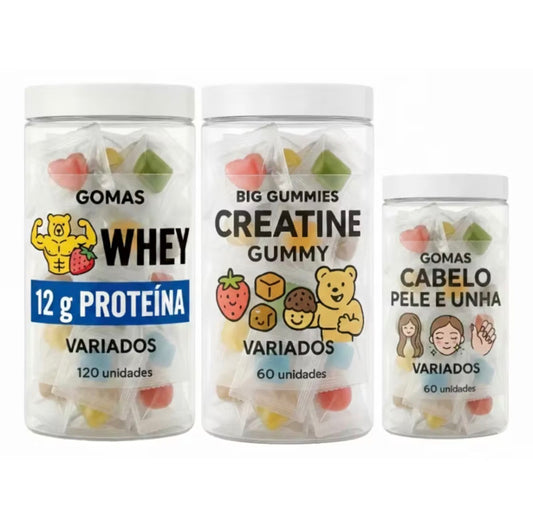 CREATINA GUMMY SABORES VARIADOS 60 GOMAS