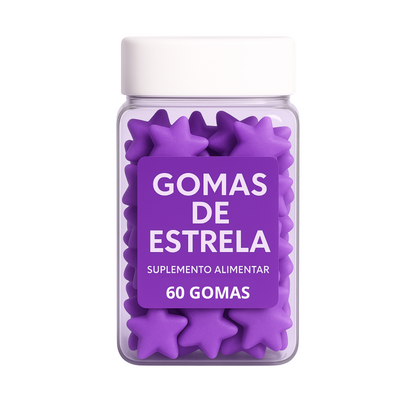 Terceirização de Gummies de Creatina ESTRELA (500-1000 unidades) 60 gomas