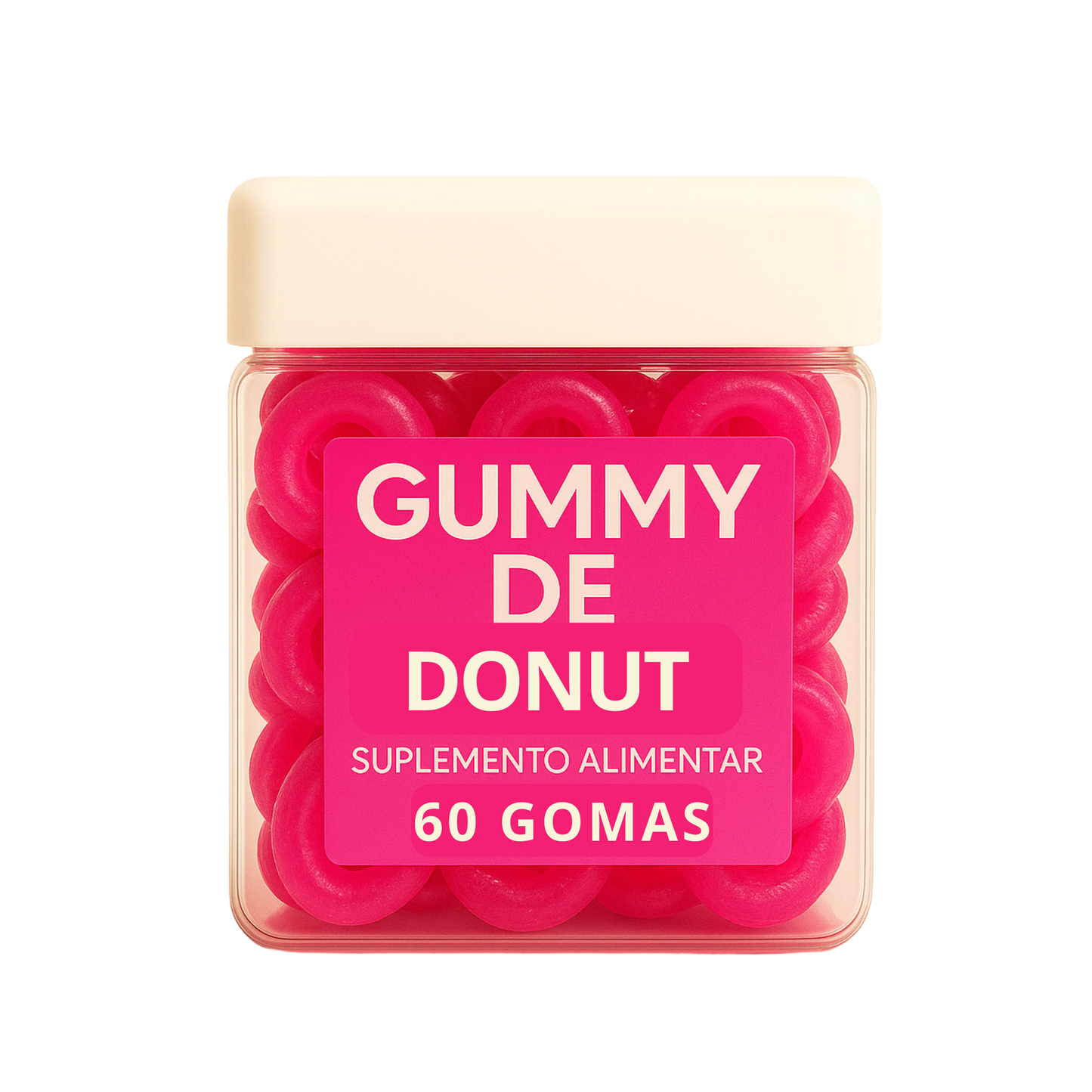 Terceirização de Gummies Melatonina DONUT  (500-1000 unidades) 60 gomas
