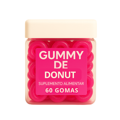 Terceirização de Gummies Melatonina DONUT  (500-1000 unidades) 60 gomas