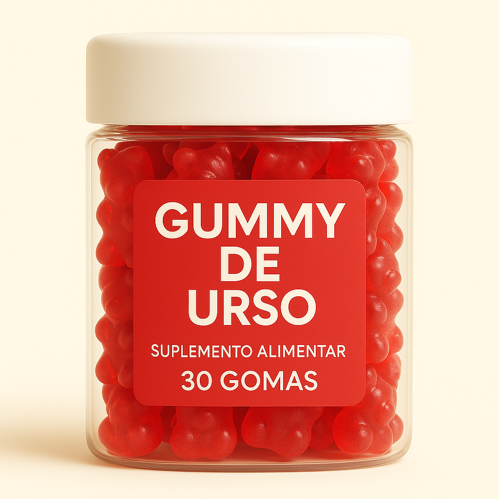 Terceirização de Gummies Melatonina URSO (500-1000 unidades) 30 gomas