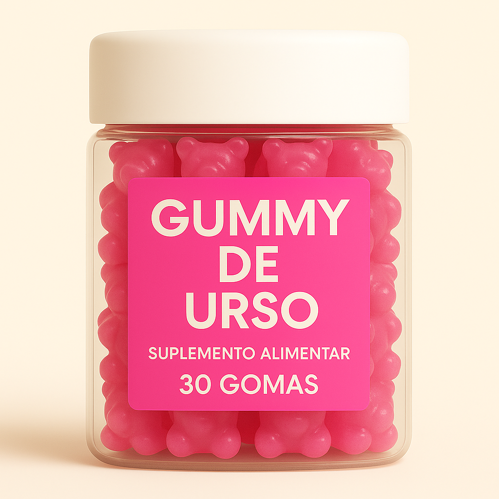 Terceirização de Gummies Melatonina URSO (500-1000 unidades) 30 gomas