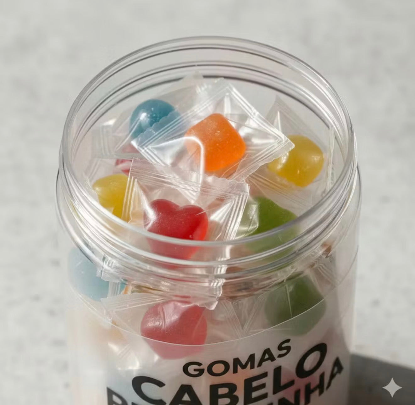 Big Gummies Sabores Variados Whey Protein, Creatina e Cabelo, Pele & Unhas