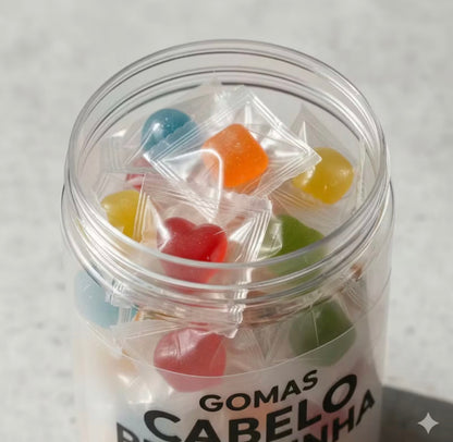 Big Gummies Sabores Variados Whey Protein, Creatina e Cabelo, Pele & Unhas