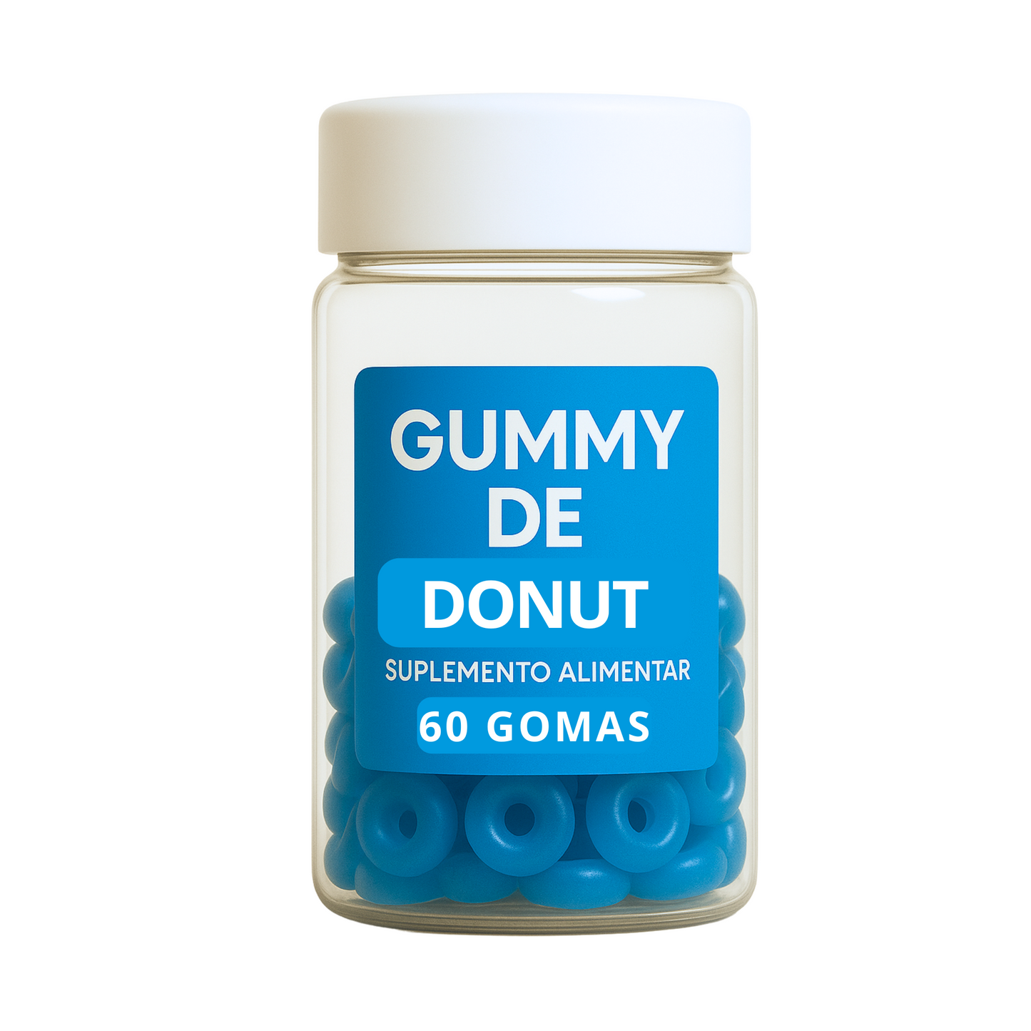 Terceirização de Gummies Melatonina DONUT  (500-1000 unidades) 60 gomas
