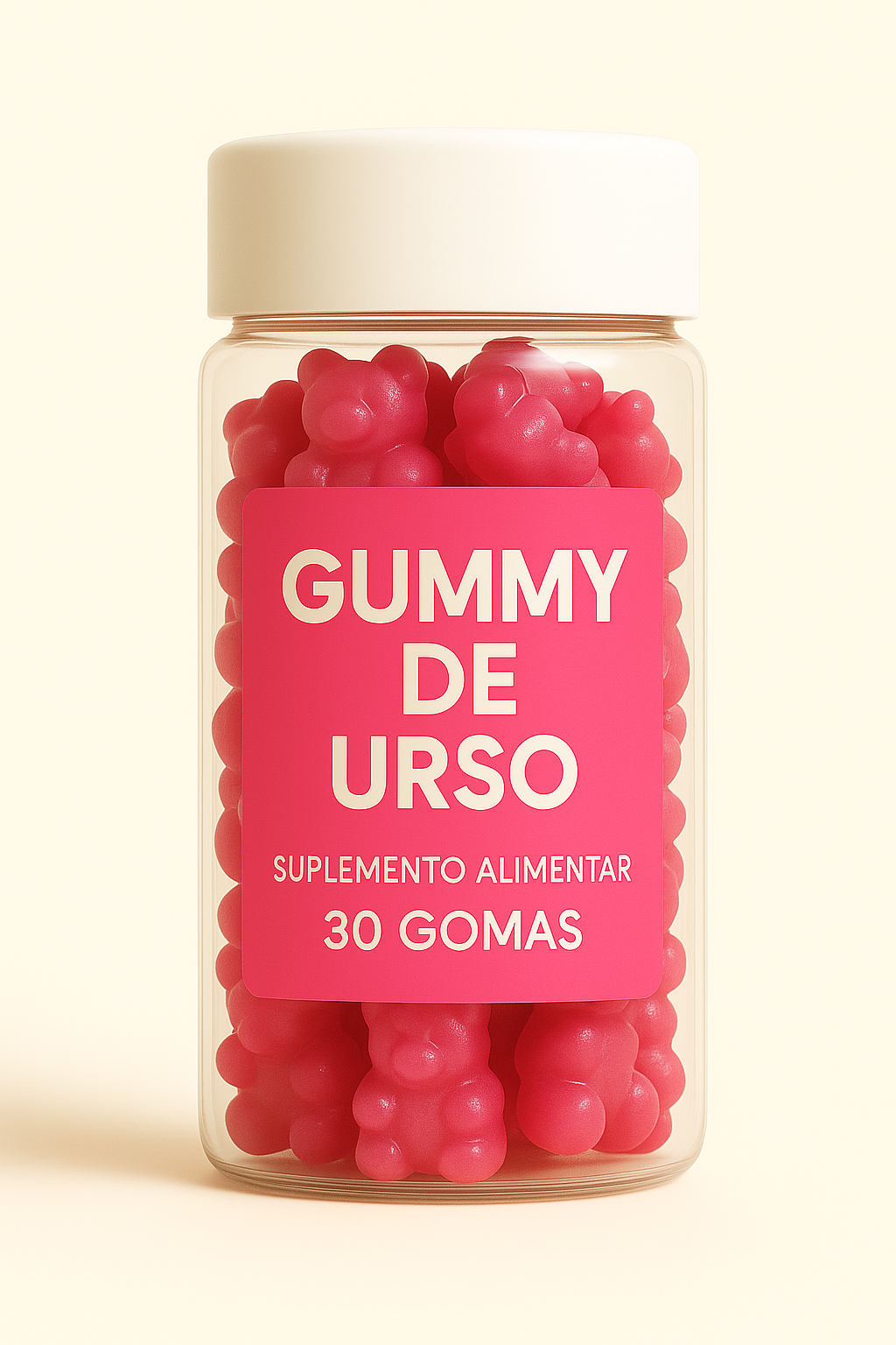 Terceirização de Gummies Melatonina URSO (500-1000 unidades) 30 gomas