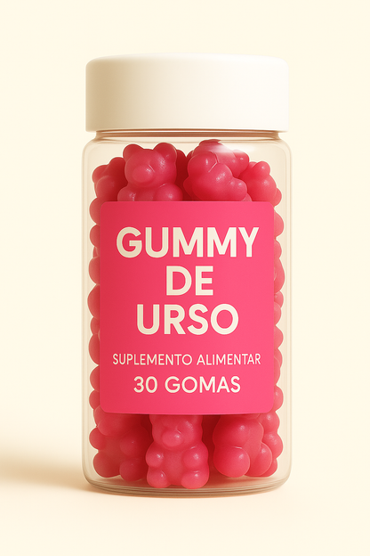 Terceirização de Gummies Melatonina URSO (500-1000 unidades) 30 gomas