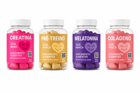 Kit Degustação de Gummies 8 amostras variadas