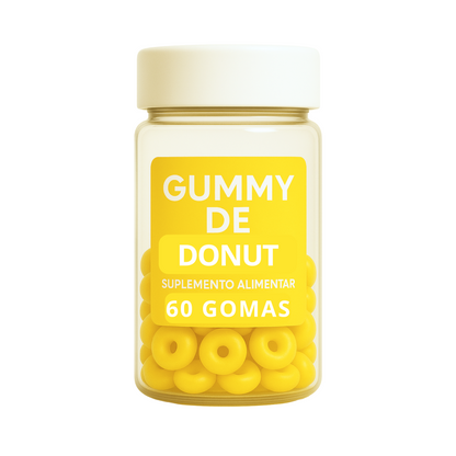 Terceirização de Gummies Melatonina DONUT  (500-1000 unidades) 60 gomas