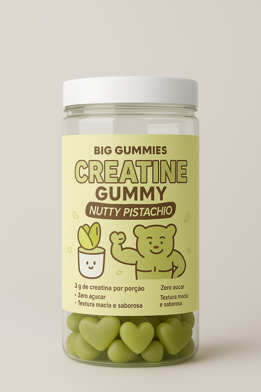 Big Gummies - Gummies de Creatina e WHEY