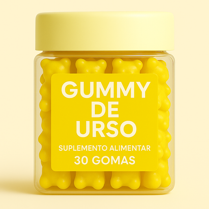 Terceirização de Gummies Melatonina URSO (500-1000 unidades) 30 gomas