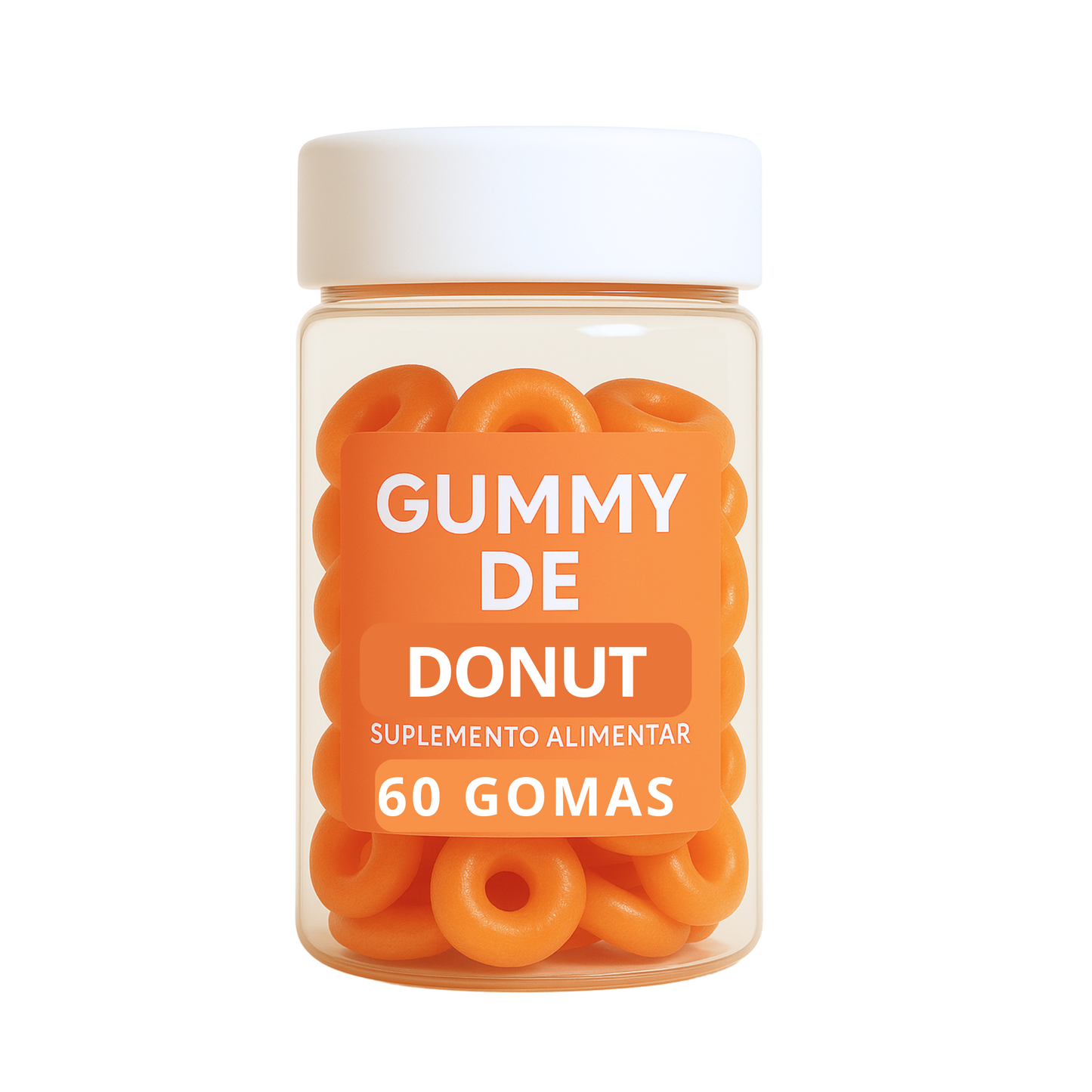 Terceirização de Gummies Melatonina DONUT  (500-1000 unidades) 60 gomas