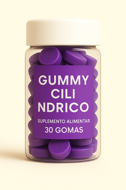 Terceirização de Gummies Rejuvenescimento CILINDRO (500-1000 unidades) 30 gomas