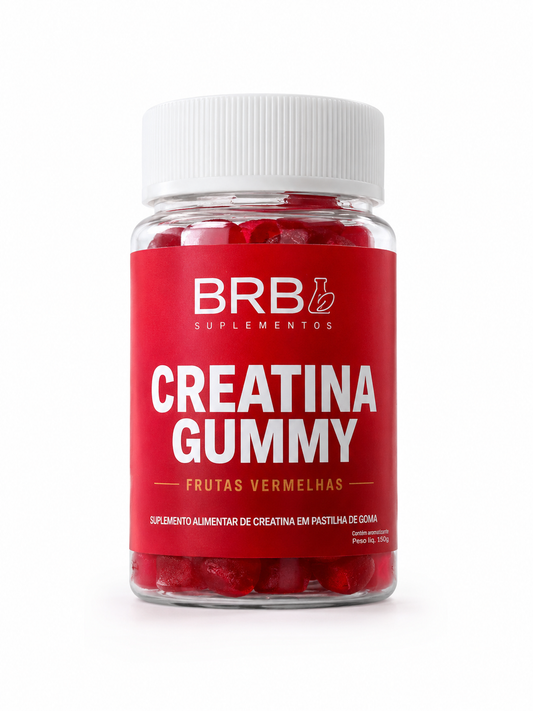 Amostra de Creatina Frutas Vermelhas